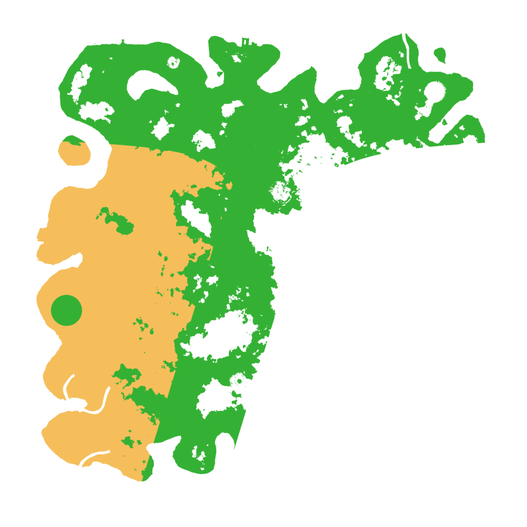 Biome Rust Map: Procedural Map, Size: 4500, Seed: 1691079668