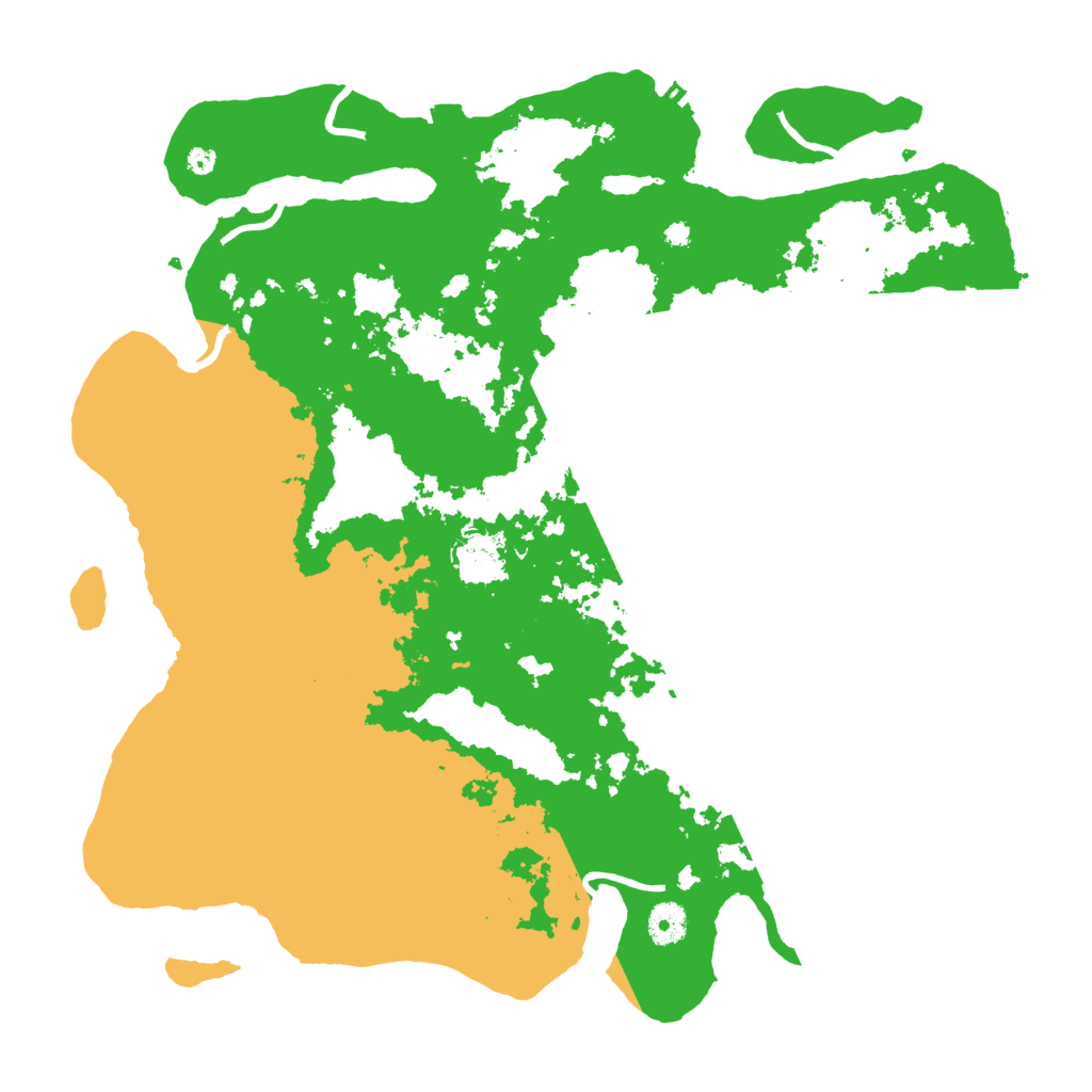 Biome Rust Map: Procedural Map, Size: 4000, Seed: 322866727