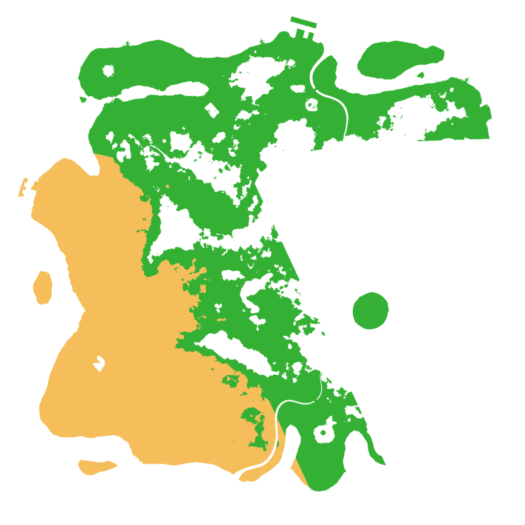 Biome Rust Map: Procedural Map, Size: 4000, Seed: 322866727
