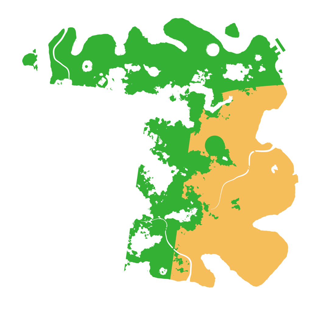 Biome Rust Map: Procedural Map, Size: 4250, Seed: 1716274888
