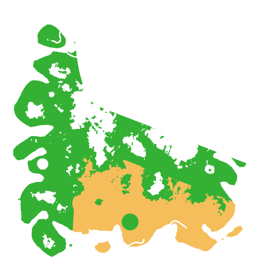 Biome Rust Map: Procedural Map, Size: 4250, Seed: 61091