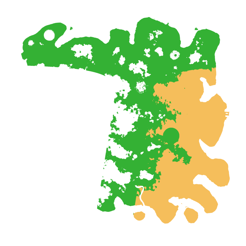 Biome Rust Map: Procedural Map, Size: 4000, Seed: 996779573