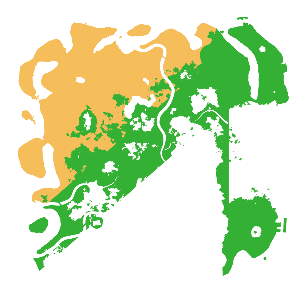 Biome Rust Map: Procedural Map, Size: 4250, Seed: 1868044276