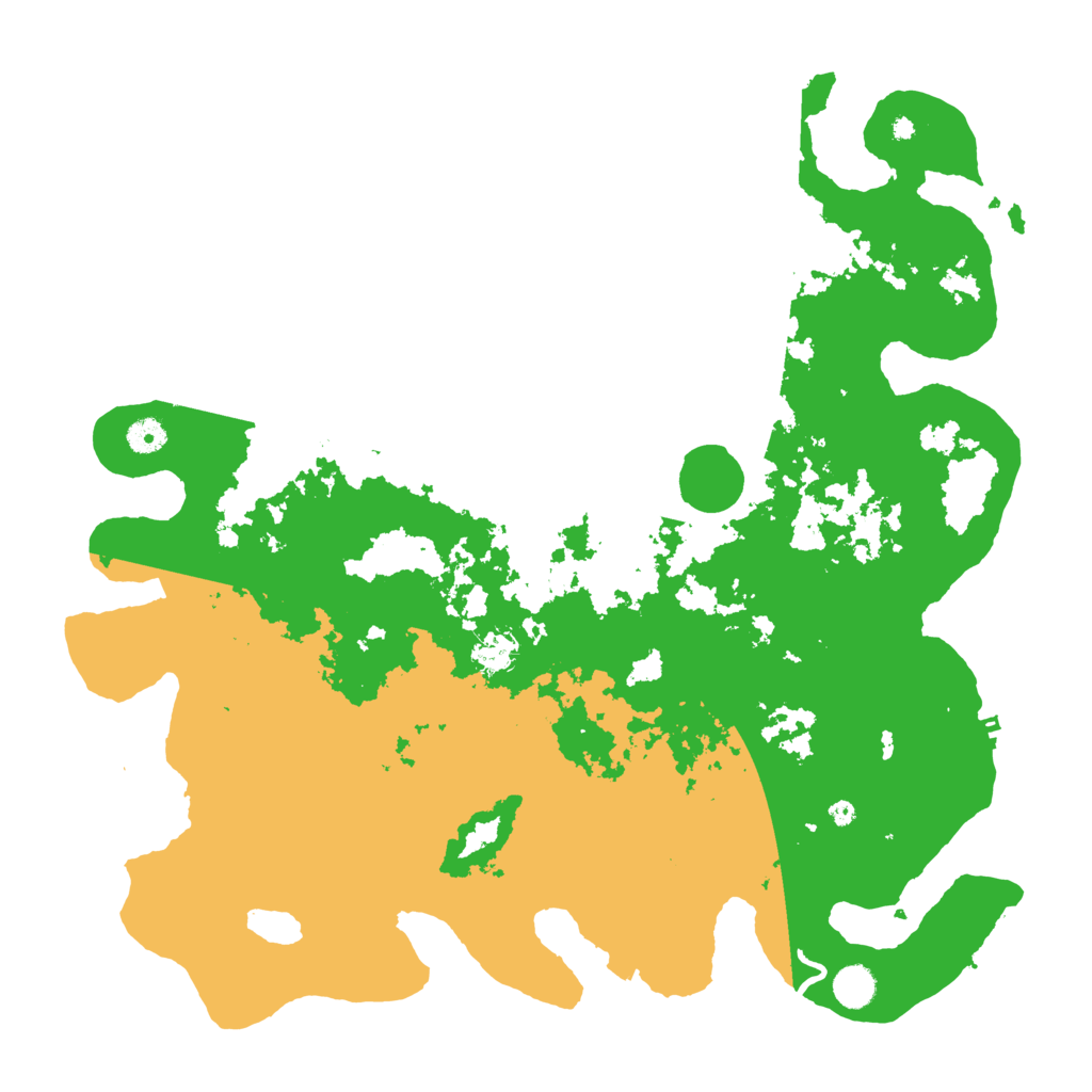 Biome Rust Map: Procedural Map, Size: 4500, Seed: 8962145