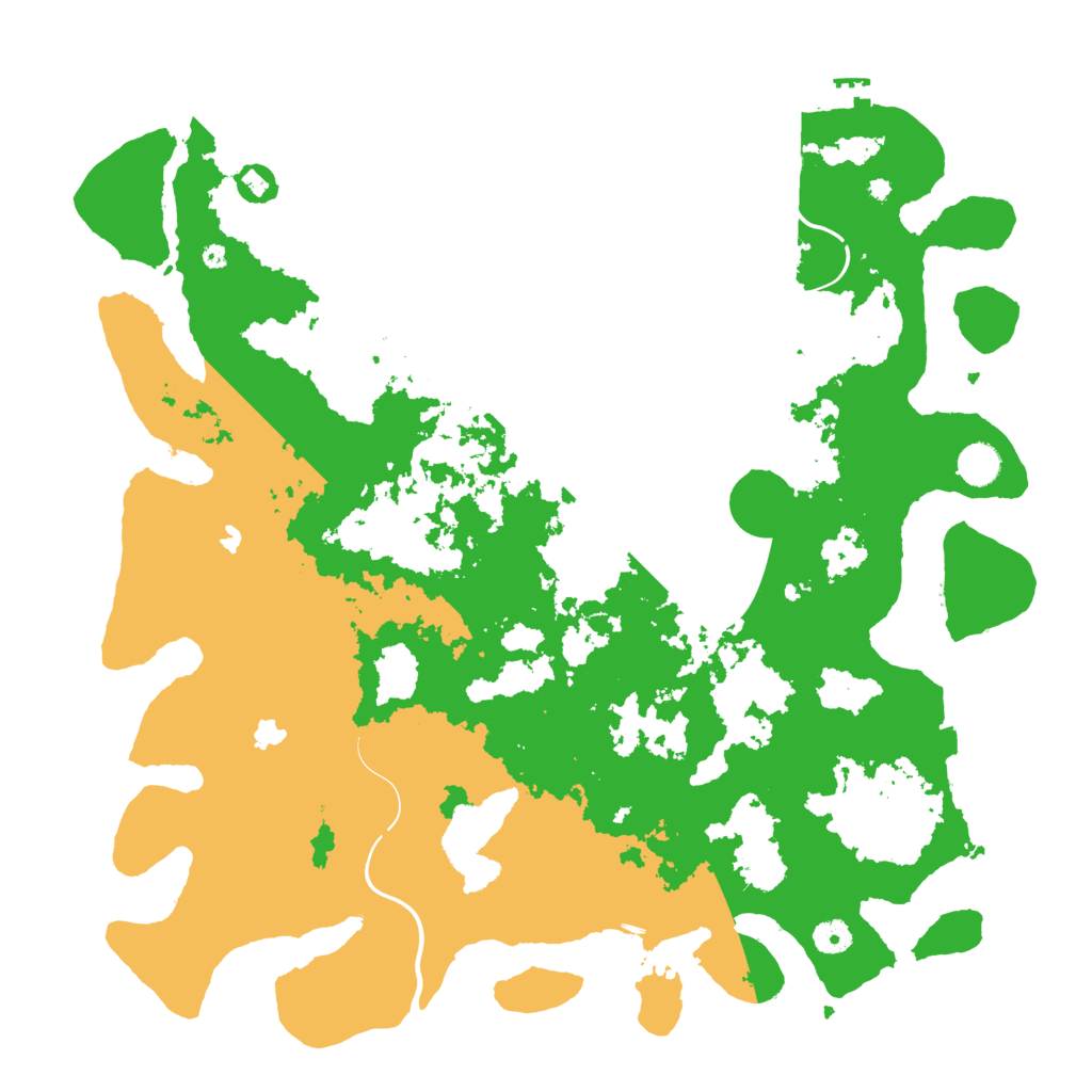 Biome Rust Map: Procedural Map, Size: 4500, Seed: 1020413920