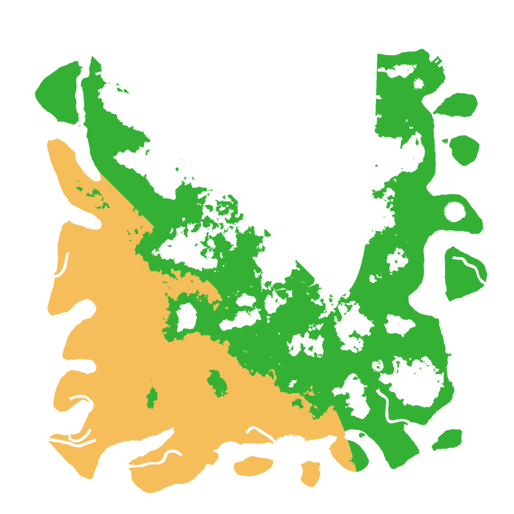 Biome Rust Map: Procedural Map, Size: 4500, Seed: 1020413920