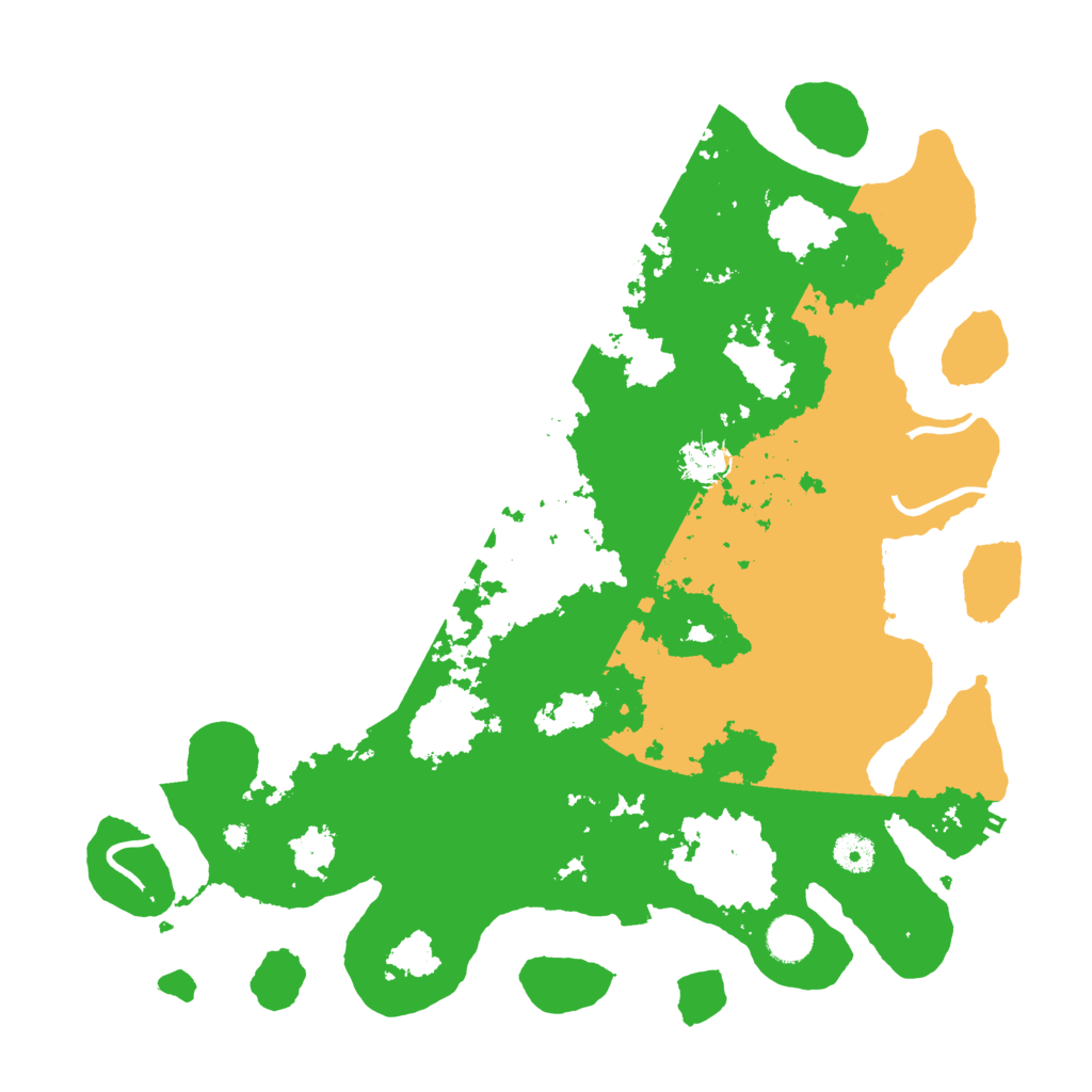 Biome Rust Map: Procedural Map, Size: 4096, Seed: 1593676034