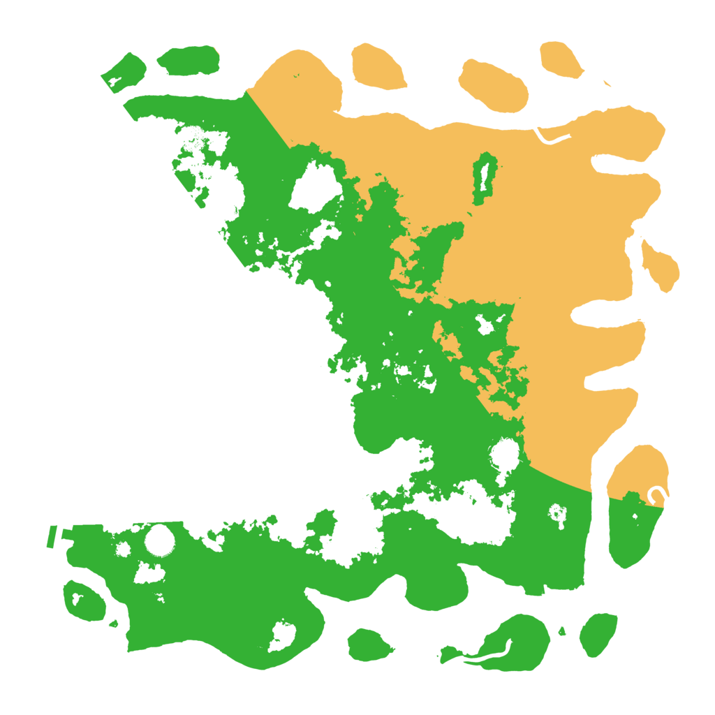 Biome Rust Map: Procedural Map, Size: 4250, Seed: 59897194