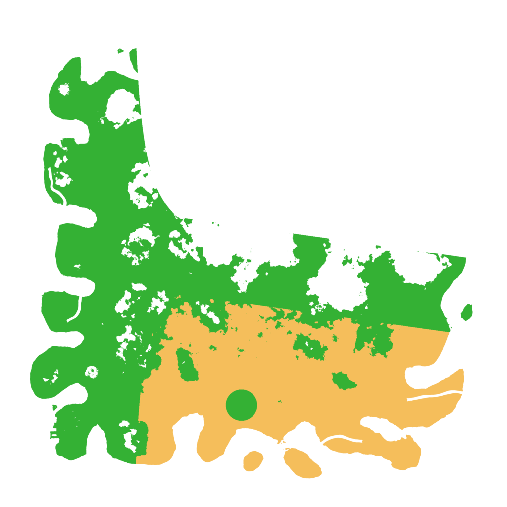 Biome Rust Map: Procedural Map, Size: 4250, Seed: 57297497