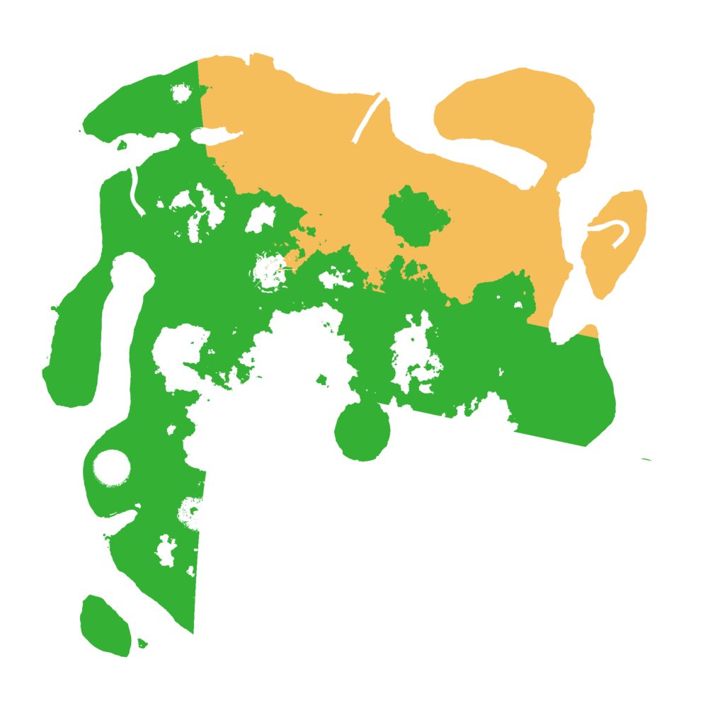 Biome Rust Map: Procedural Map, Size: 3500, Seed: 12473201
