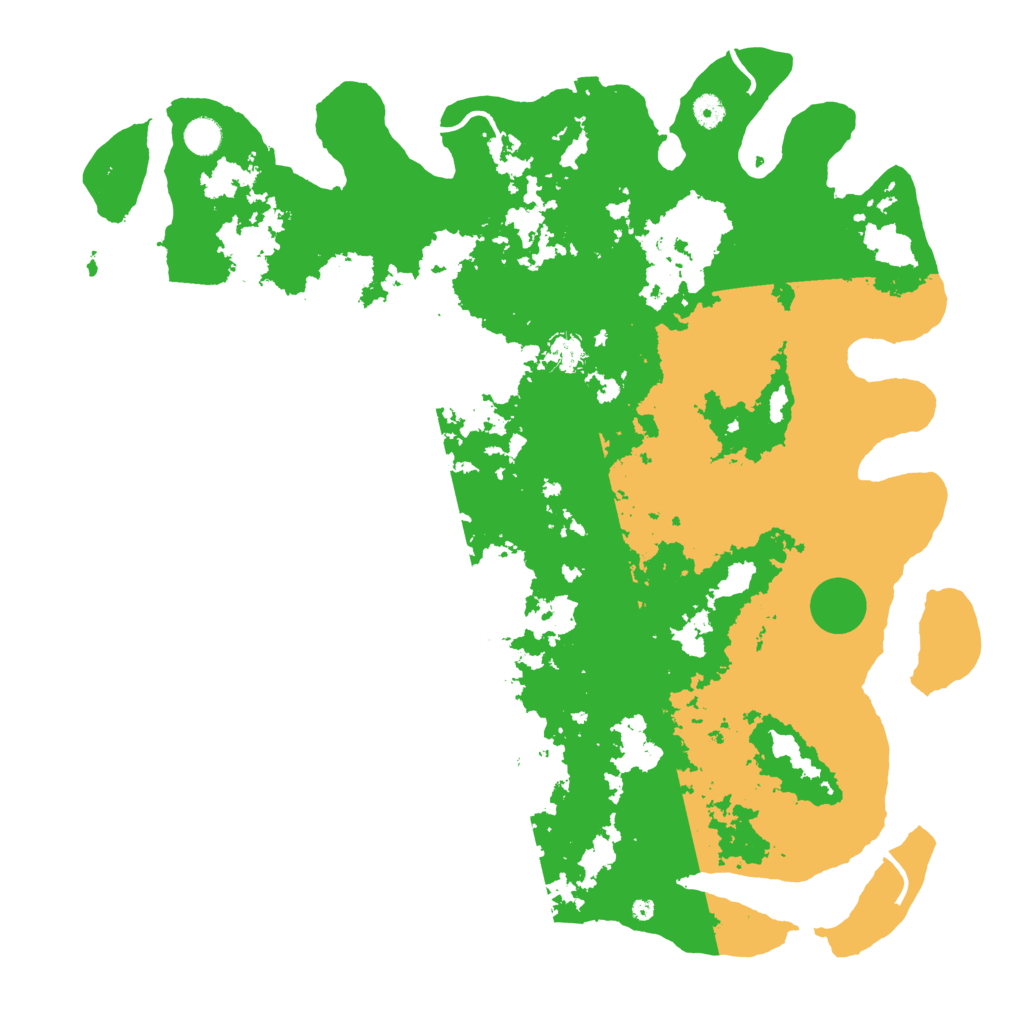 Biome Rust Map: Procedural Map, Size: 4800, Seed: 670184056