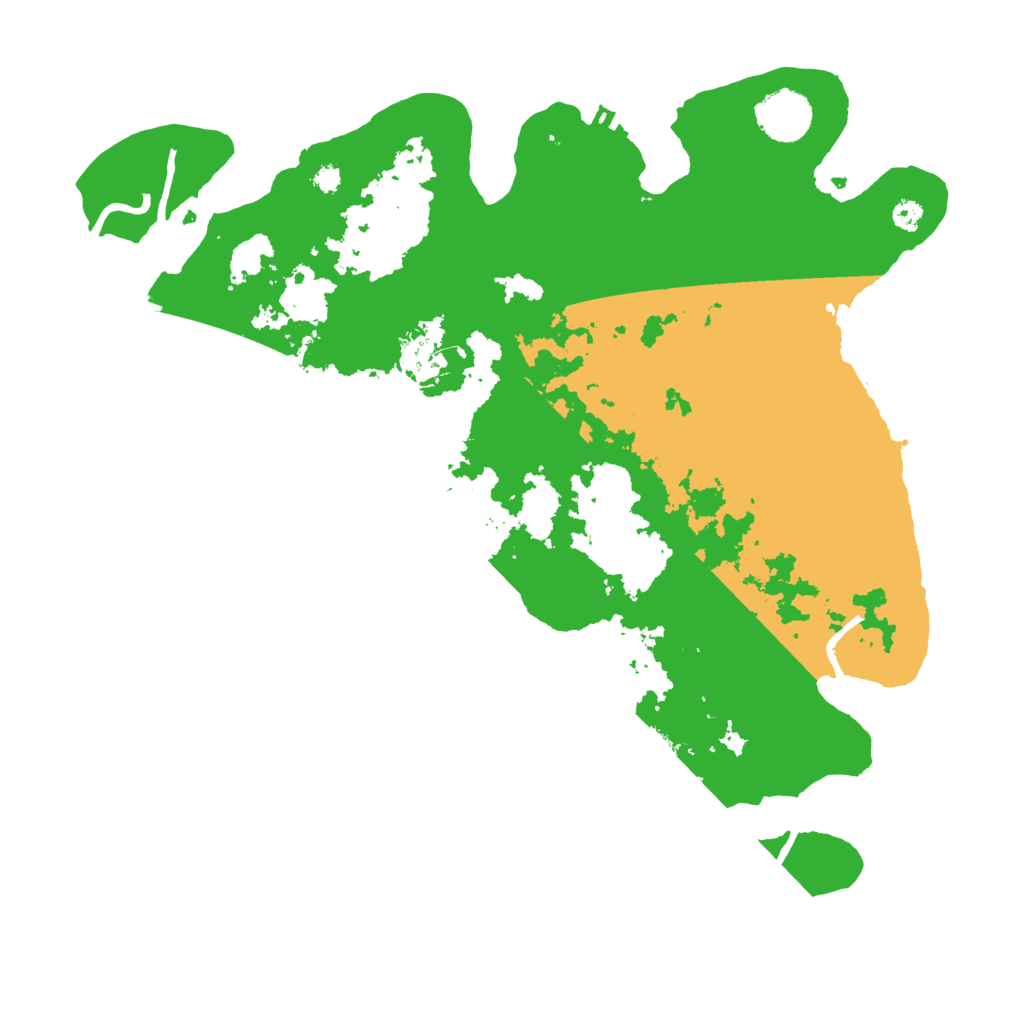 Biome Rust Map: Procedural Map, Size: 3500, Seed: 261676375