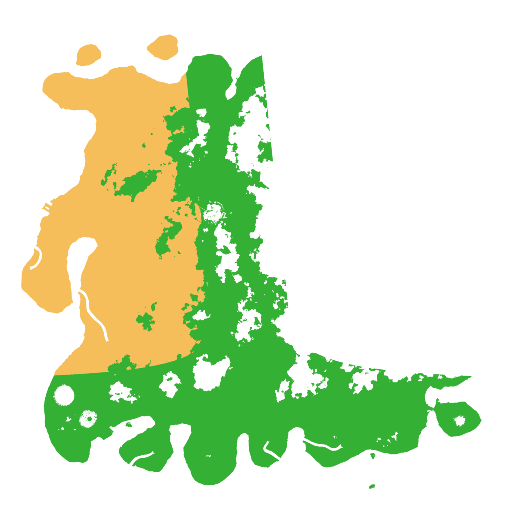 Biome Rust Map: Procedural Map, Size: 4500, Seed: 541410