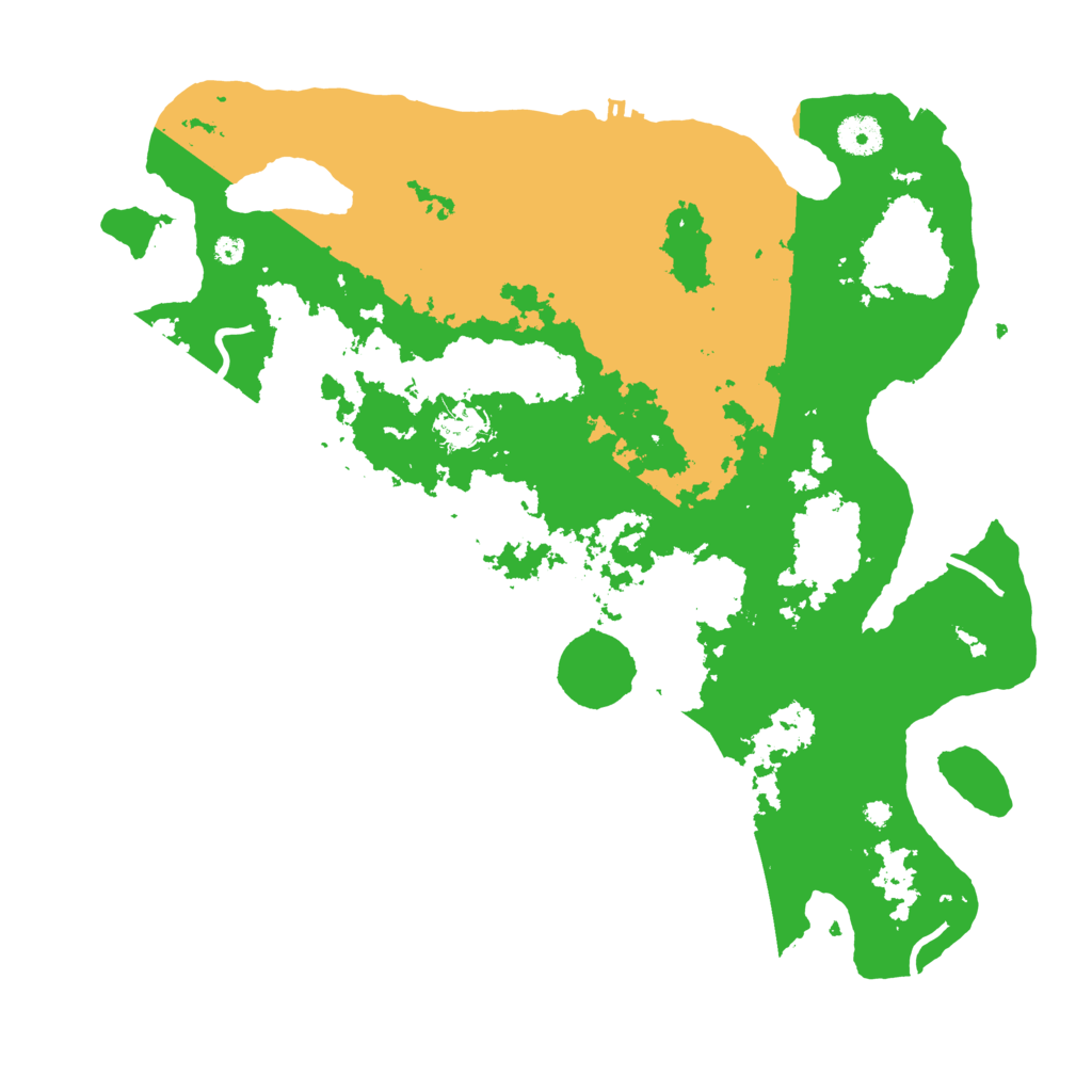 Biome Rust Map: Procedural Map, Size: 3850, Seed: 13823703