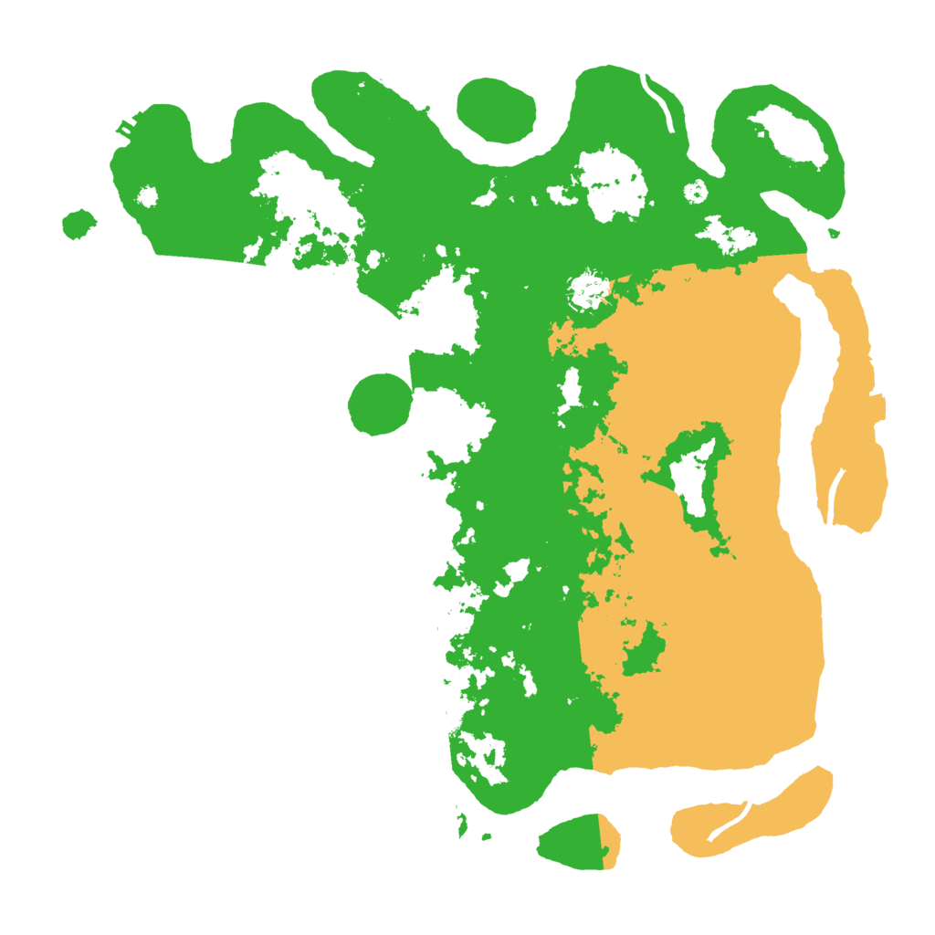 Biome Rust Map: Procedural Map, Size: 4096, Seed: 17777