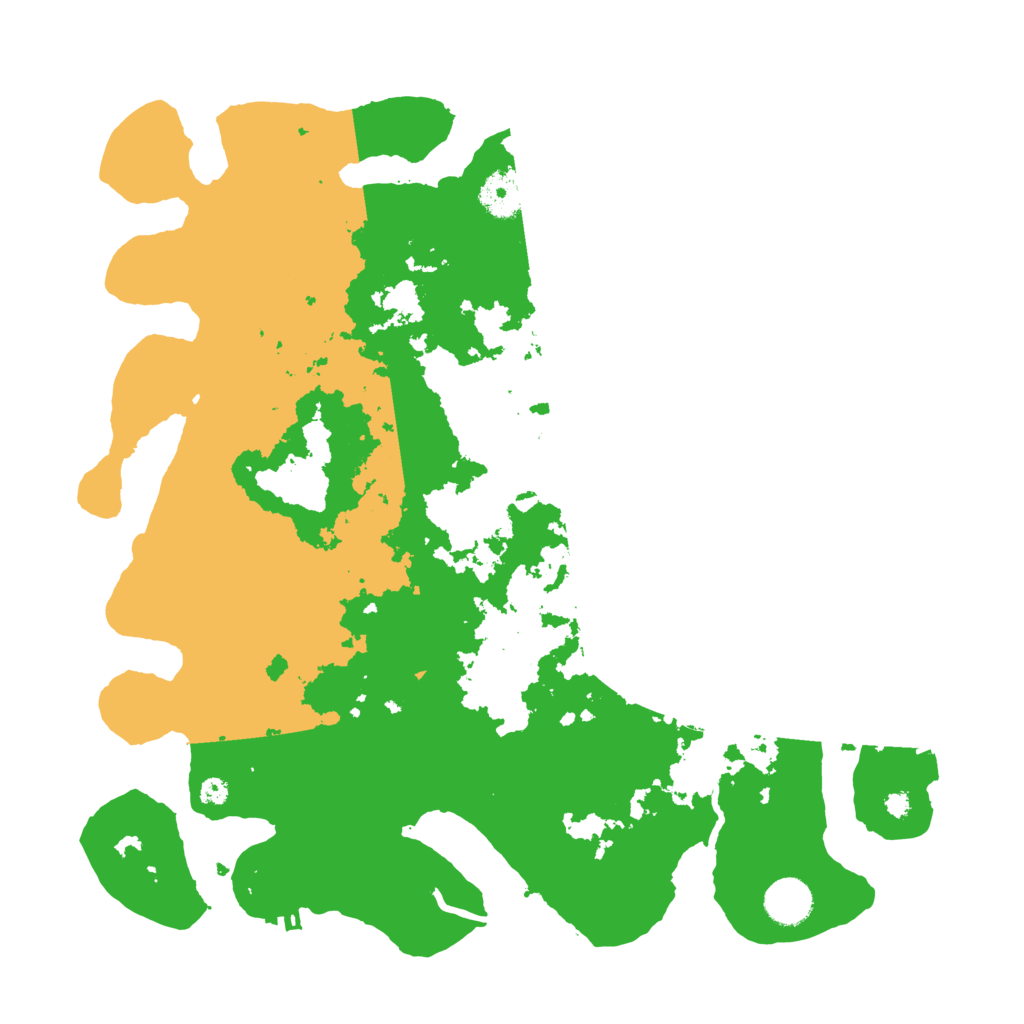 Biome Rust Map: Procedural Map, Size: 3800, Seed: 8384