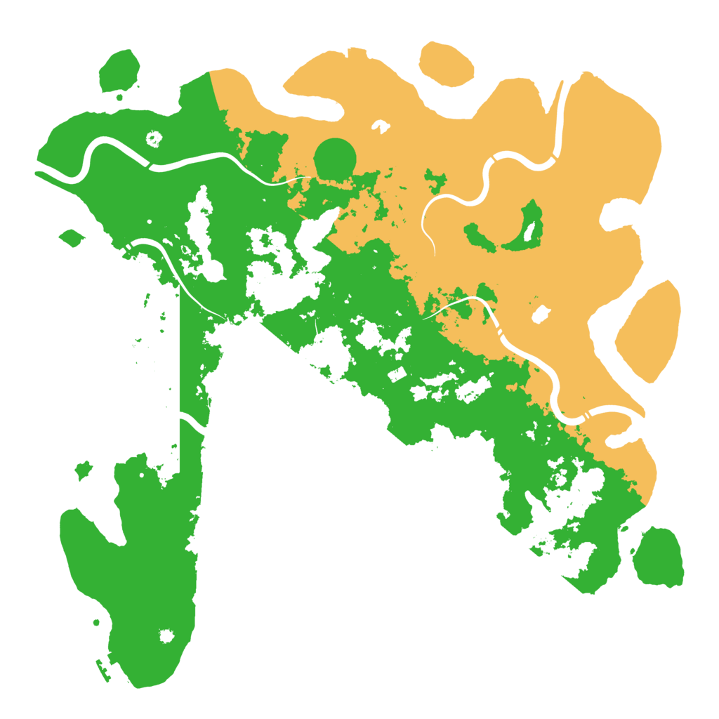 Biome Rust Map: Procedural Map, Size: 4500, Seed: 1449562510