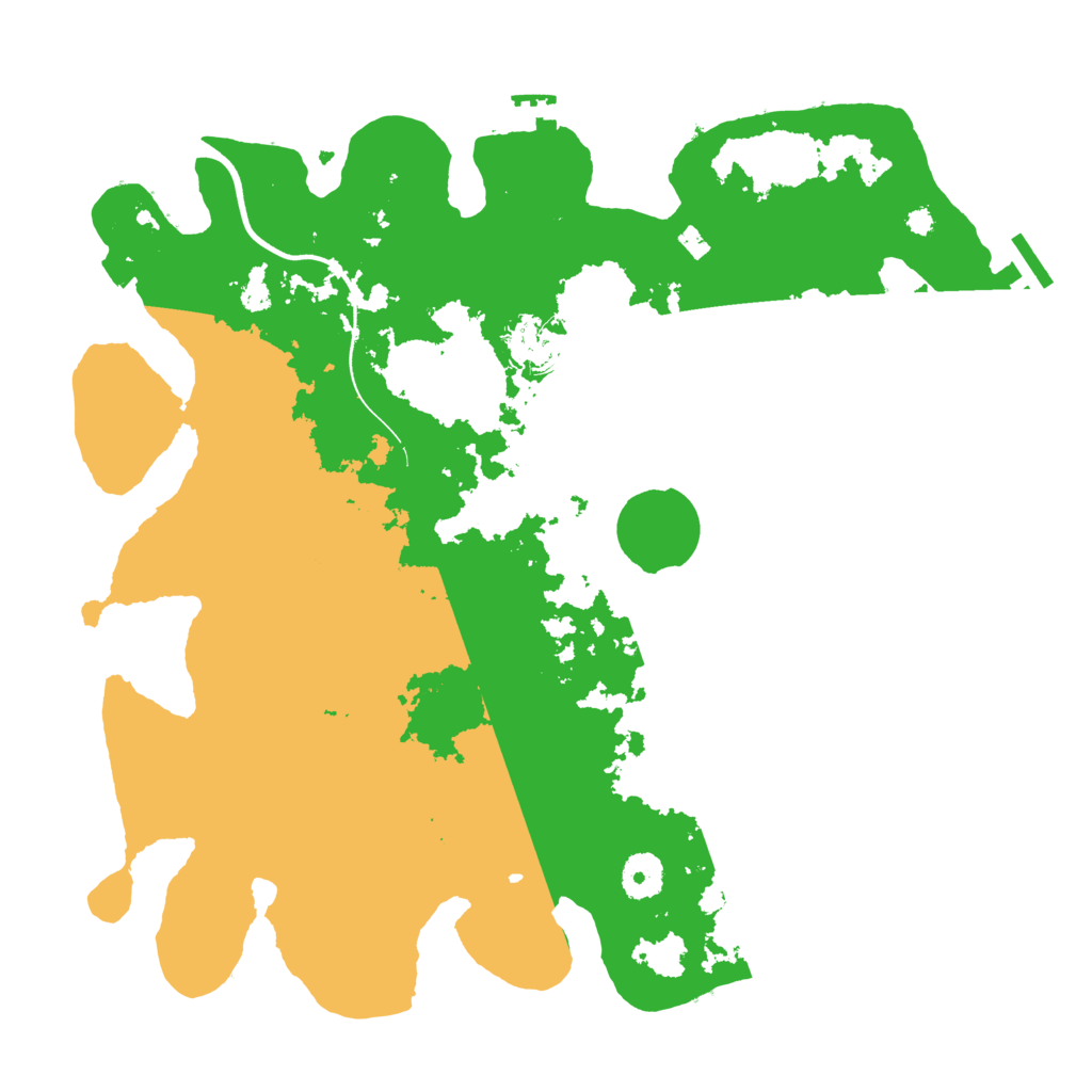 Biome Rust Map: Procedural Map, Size: 3700, Seed: 1782913134