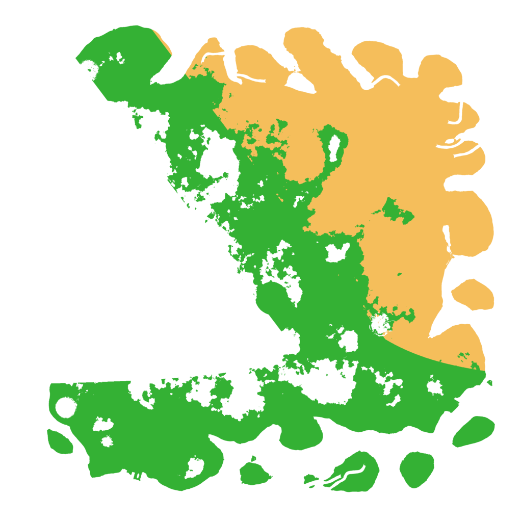 Biome Rust Map: Procedural Map, Size: 4500, Seed: 59897194