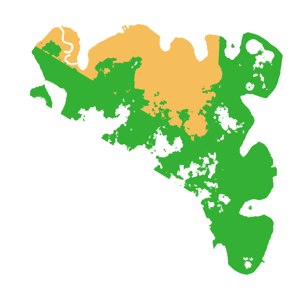 Biome Rust Map: Procedural Map, Size: 3791, Seed: 2036