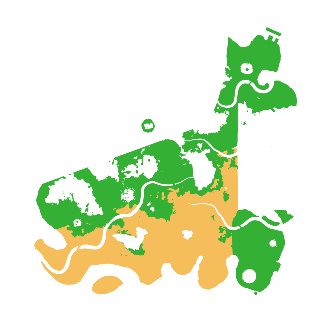 Biome Rust Map: Procedural Map, Size: 4000, Seed: 1186910336