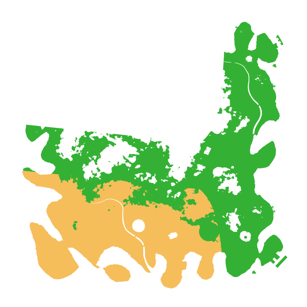 Biome Rust Map: Procedural Map, Size: 4250, Seed: 136617067