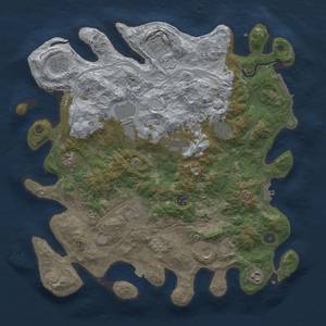 Thumbnail Rust Map: Procedural Map, Size: 4250, Seed: 136617067, 19 Monuments