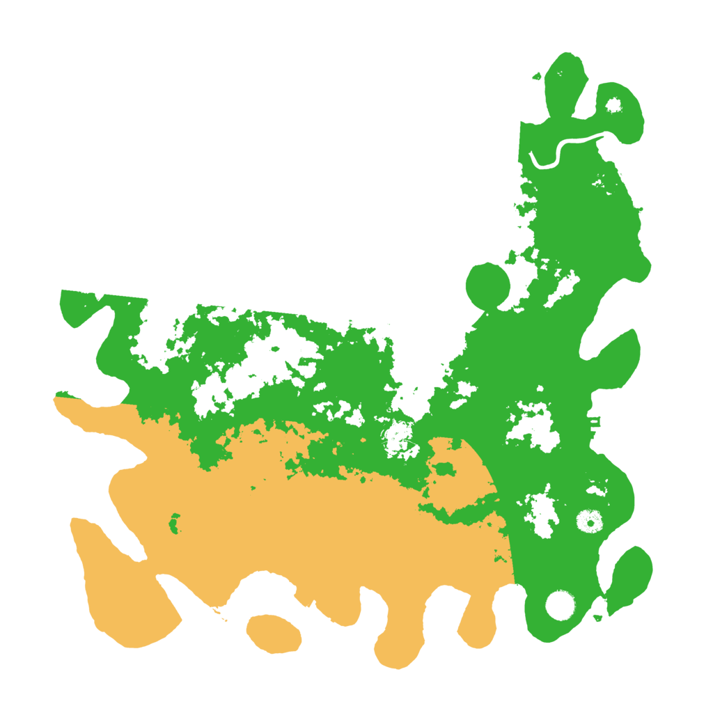 Biome Rust Map: Procedural Map, Size: 4250, Seed: 136617067