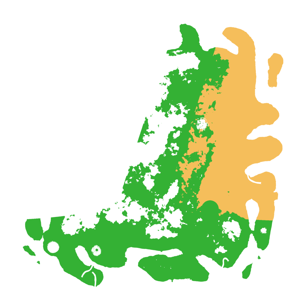 Biome Rust Map: Procedural Map, Size: 4600, Seed: 997392272