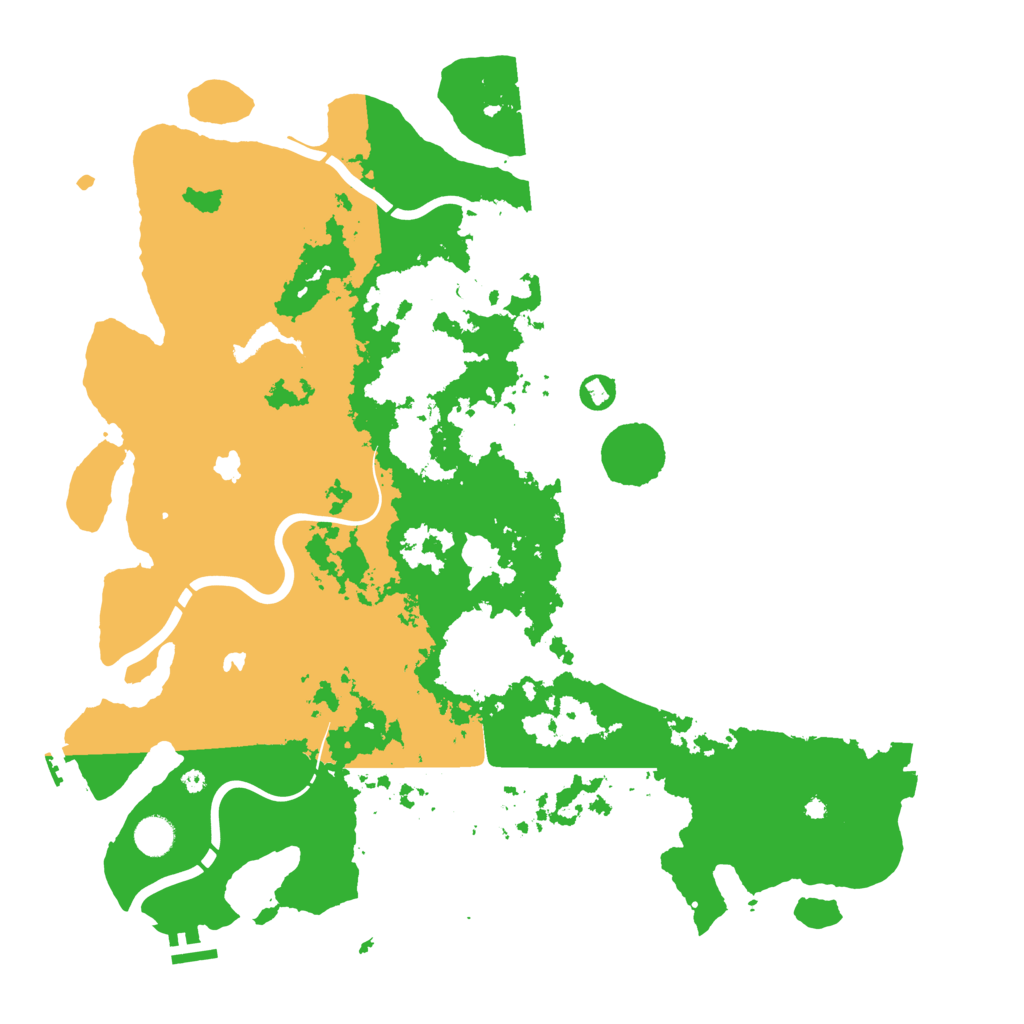 Biome Rust Map: Procedural Map, Size: 4500, Seed: 1937368951