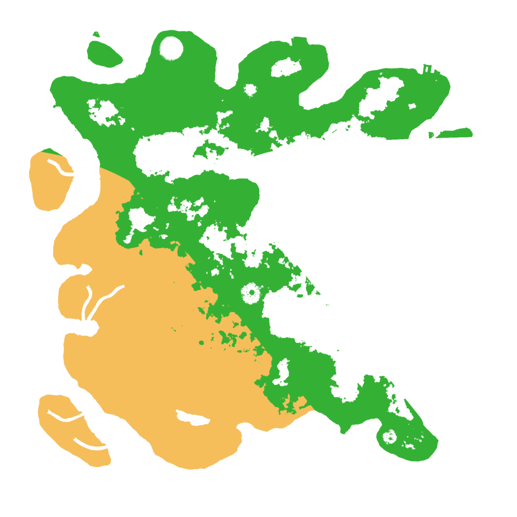 Biome Rust Map: Procedural Map, Size: 3900, Seed: 36287699