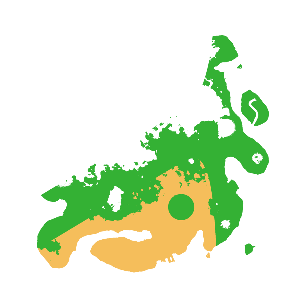 Biome Rust Map: Procedural Map, Size: 3000, Seed: 171185025