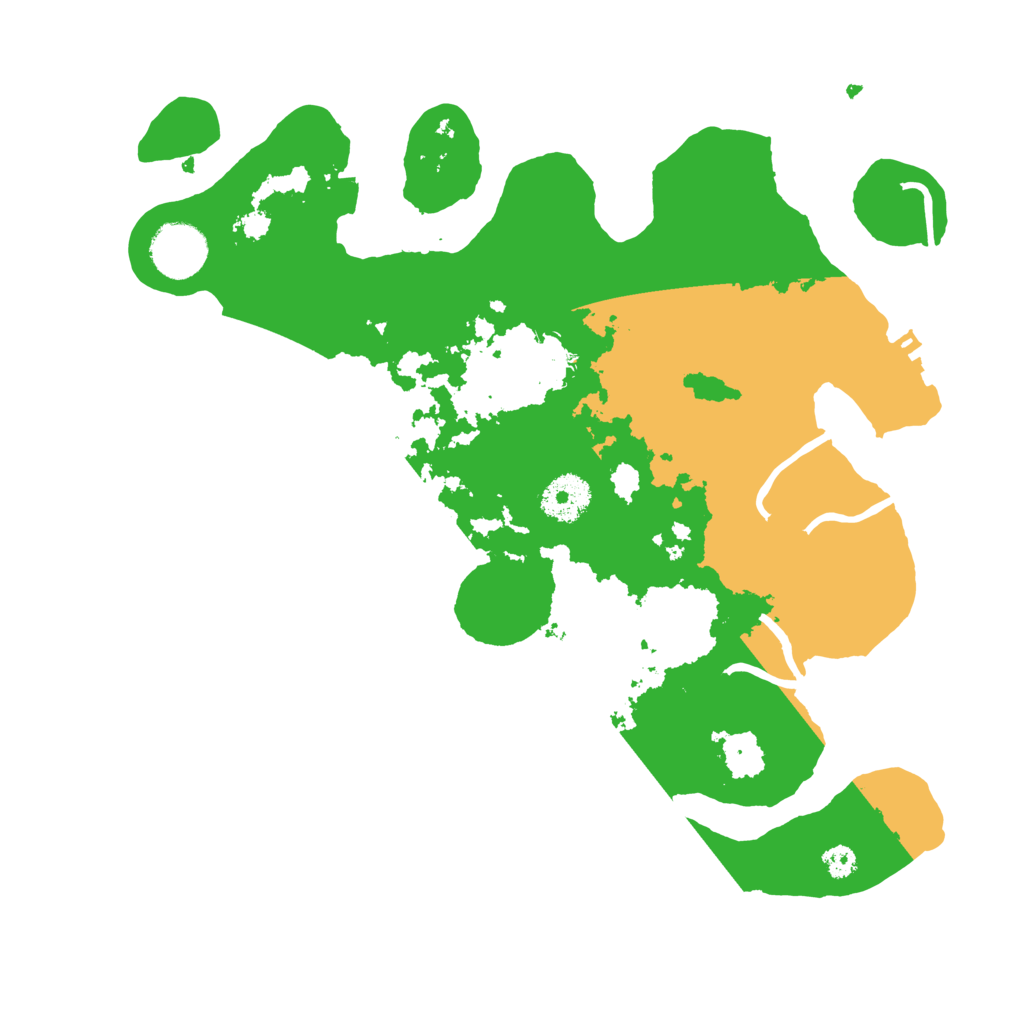 Biome Rust Map: Procedural Map, Size: 3250, Seed: 1761385885