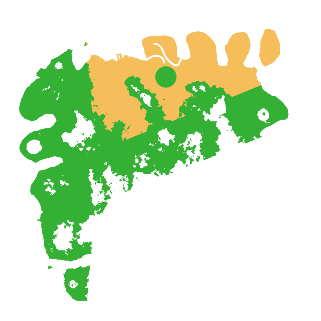 Biome Rust Map: Procedural Map, Size: 4000, Seed: 990966831