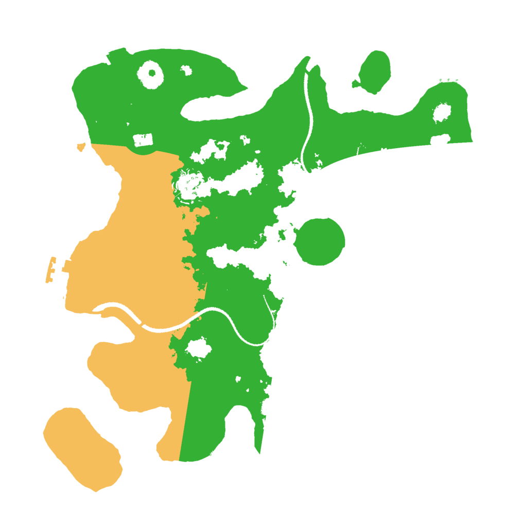 Biome Rust Map: Procedural Map, Size: 3000, Seed: 1763686676