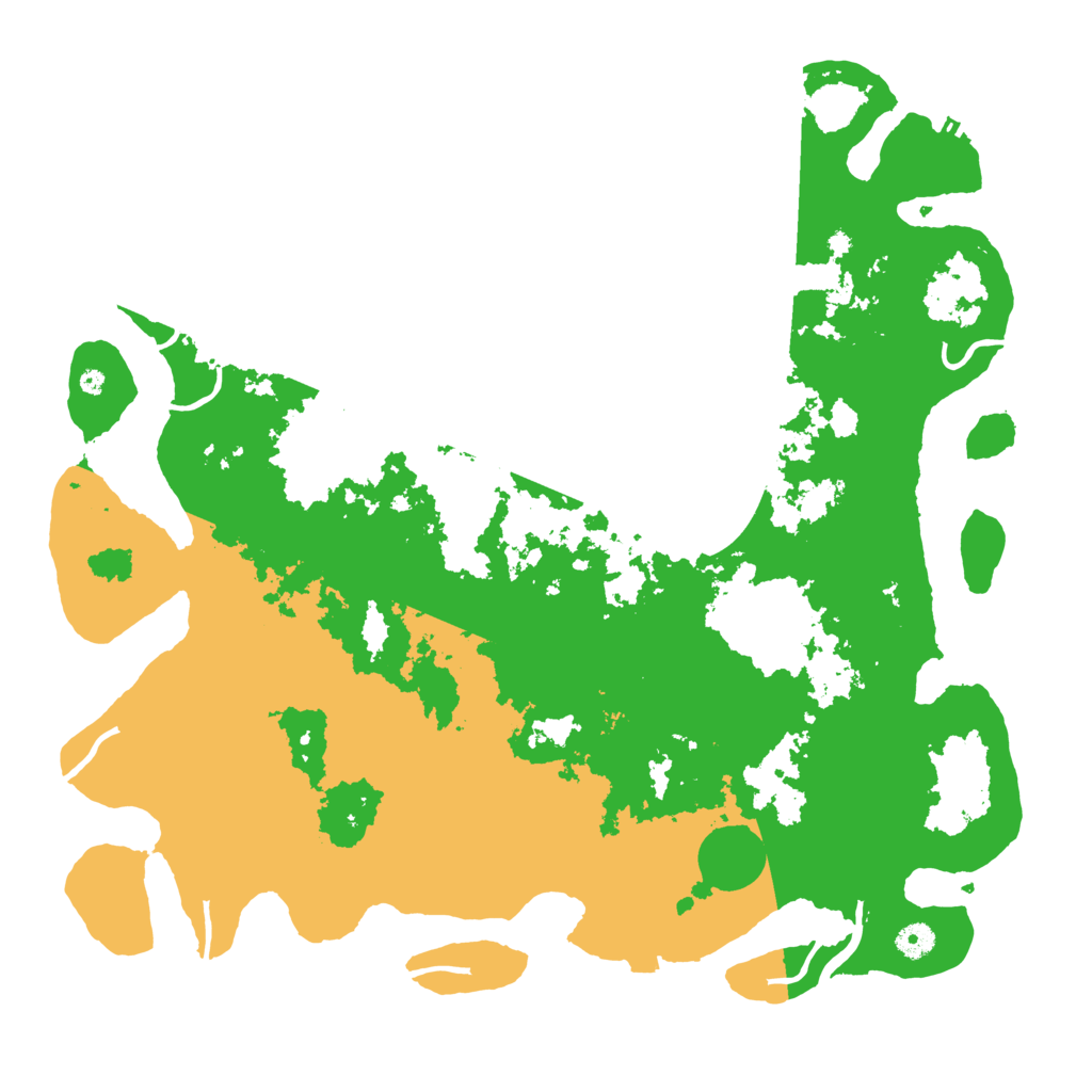 Biome Rust Map: Procedural Map, Size: 4500, Seed: 893817732