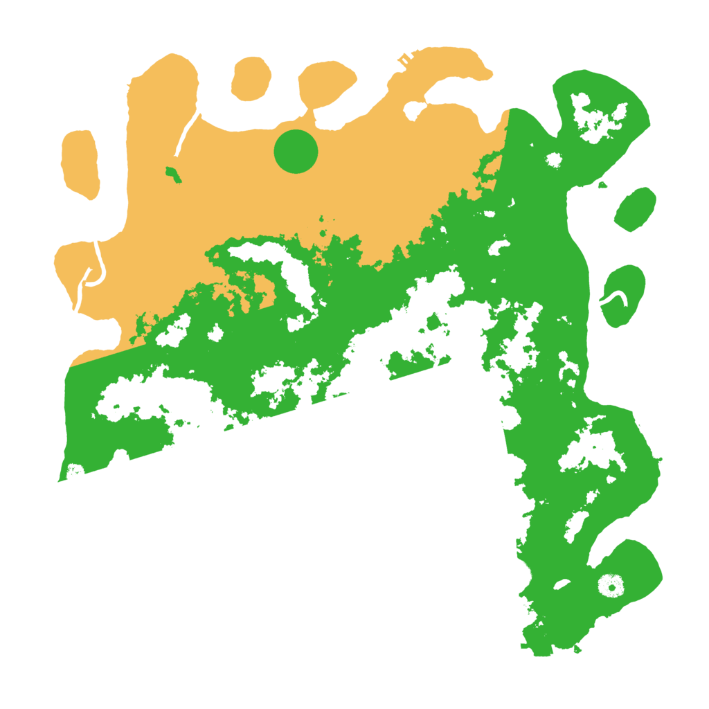 Biome Rust Map: Procedural Map, Size: 4250, Seed: 1127891799