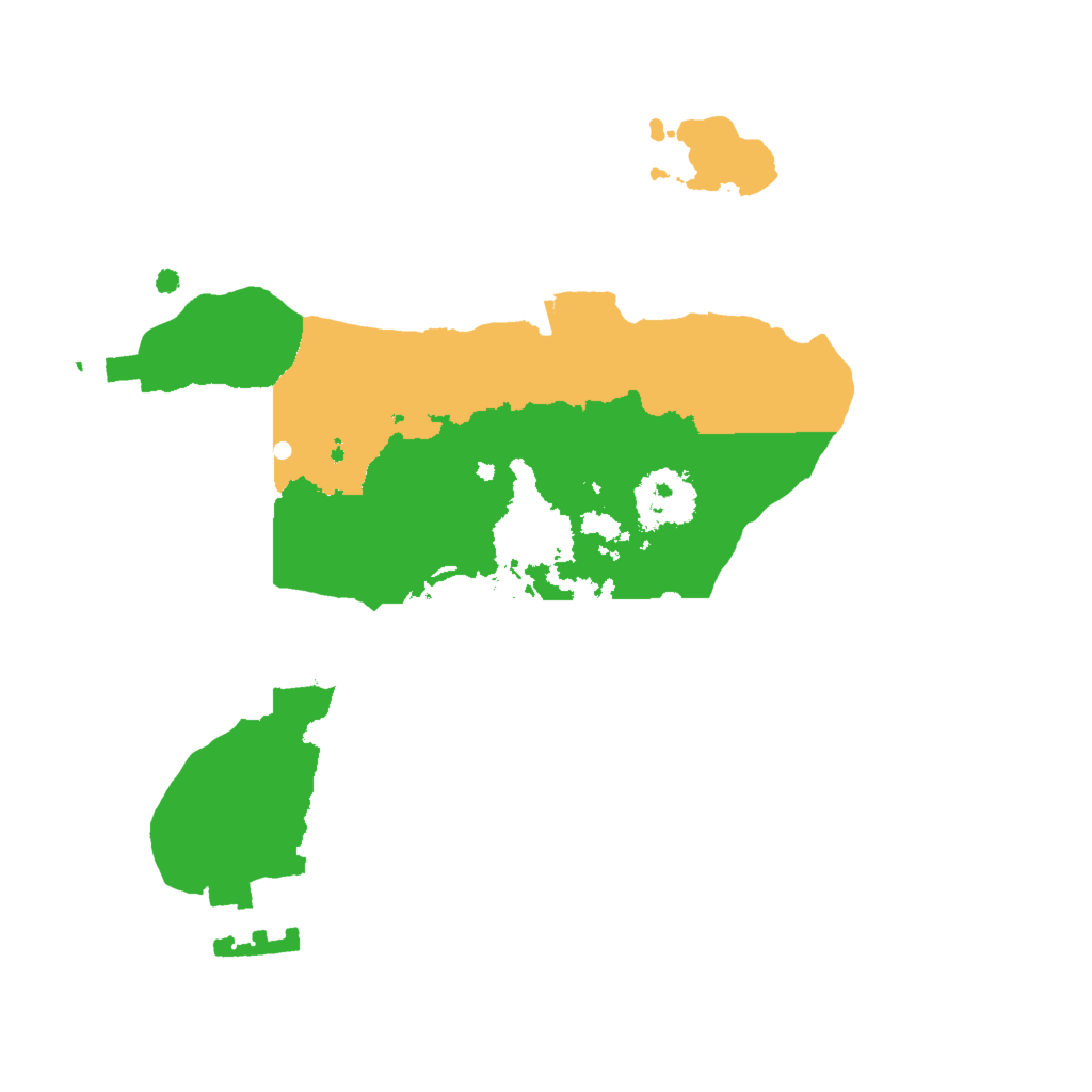 Biome Rust Map: Procedural Map, Size: 1800, Seed: 1283515578