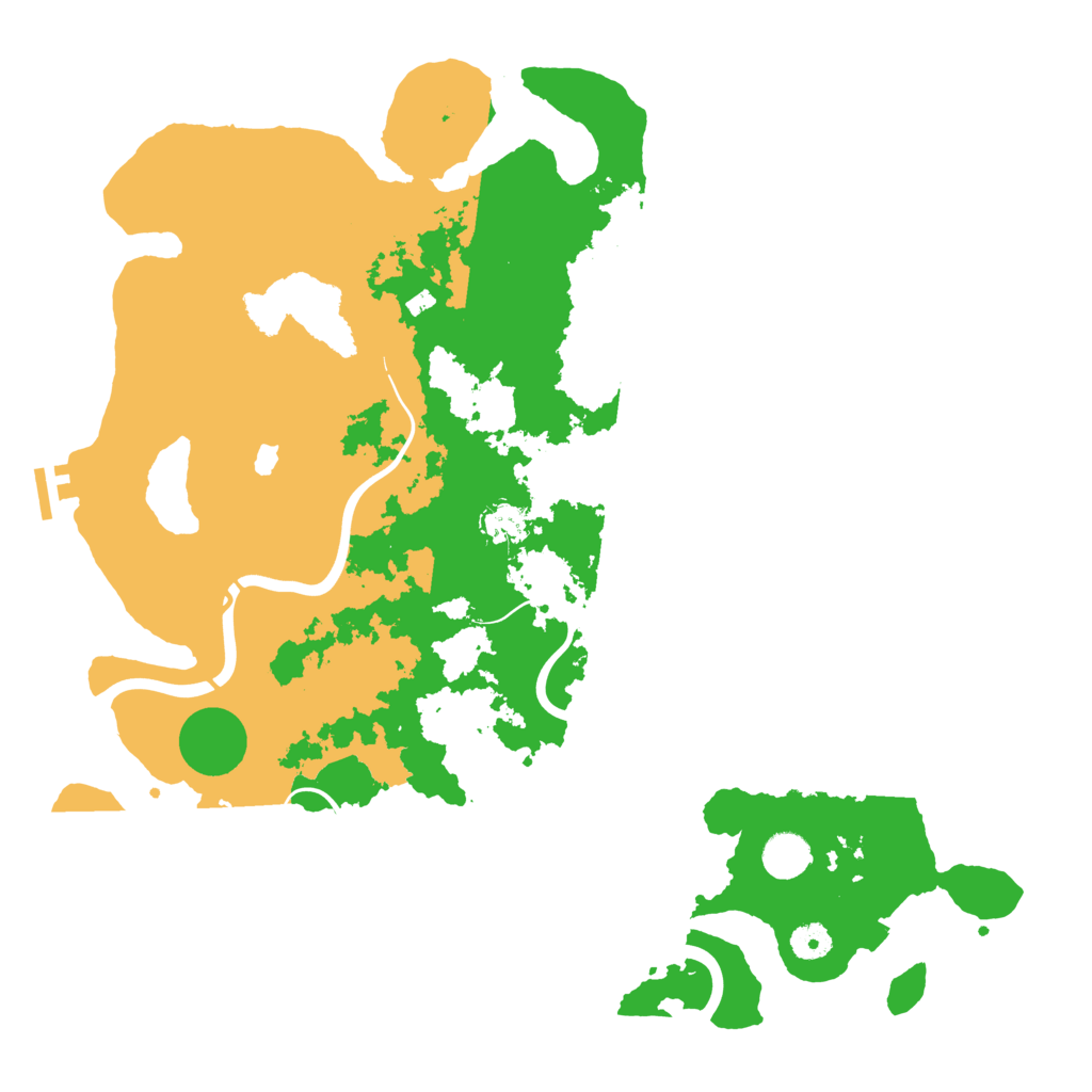 Biome Rust Map: Procedural Map, Size: 4250, Seed: 1954628727