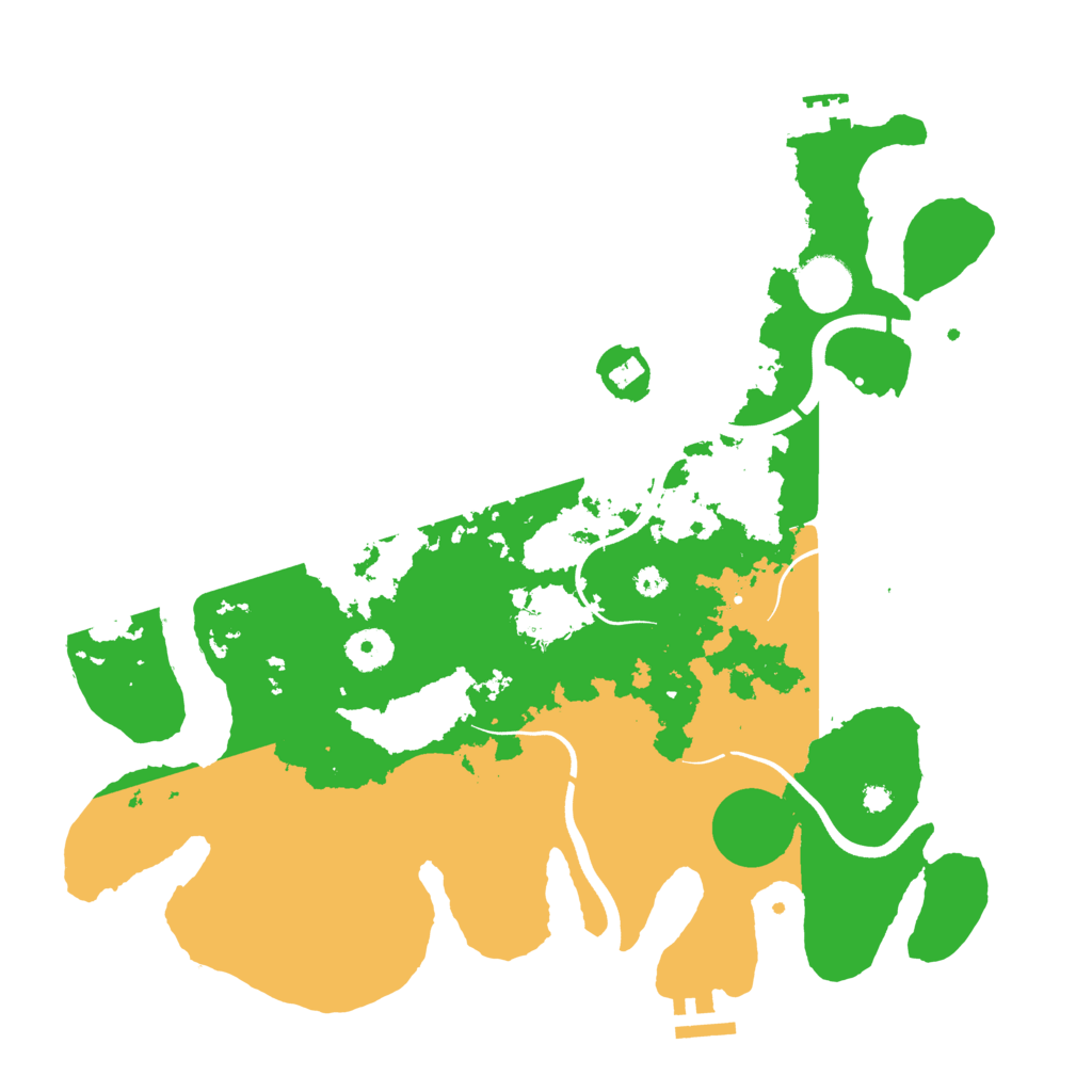 Biome Rust Map: Procedural Map, Size: 3650, Seed: 83260846