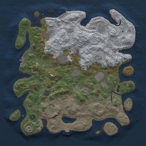 Thumbnail Rust Map: Procedural Map, Size: 4000, Seed: 2027917838, 19 Monuments