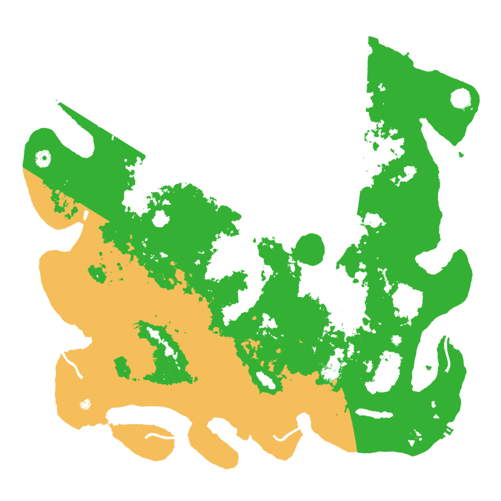 Biome Rust Map: Procedural Map, Size: 4500, Seed: 1980878159