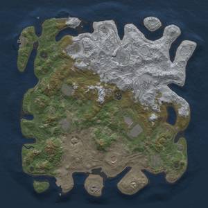 Thumbnail Rust Map: Procedural Map, Size: 4250, Seed: 183607738, 19 Monuments