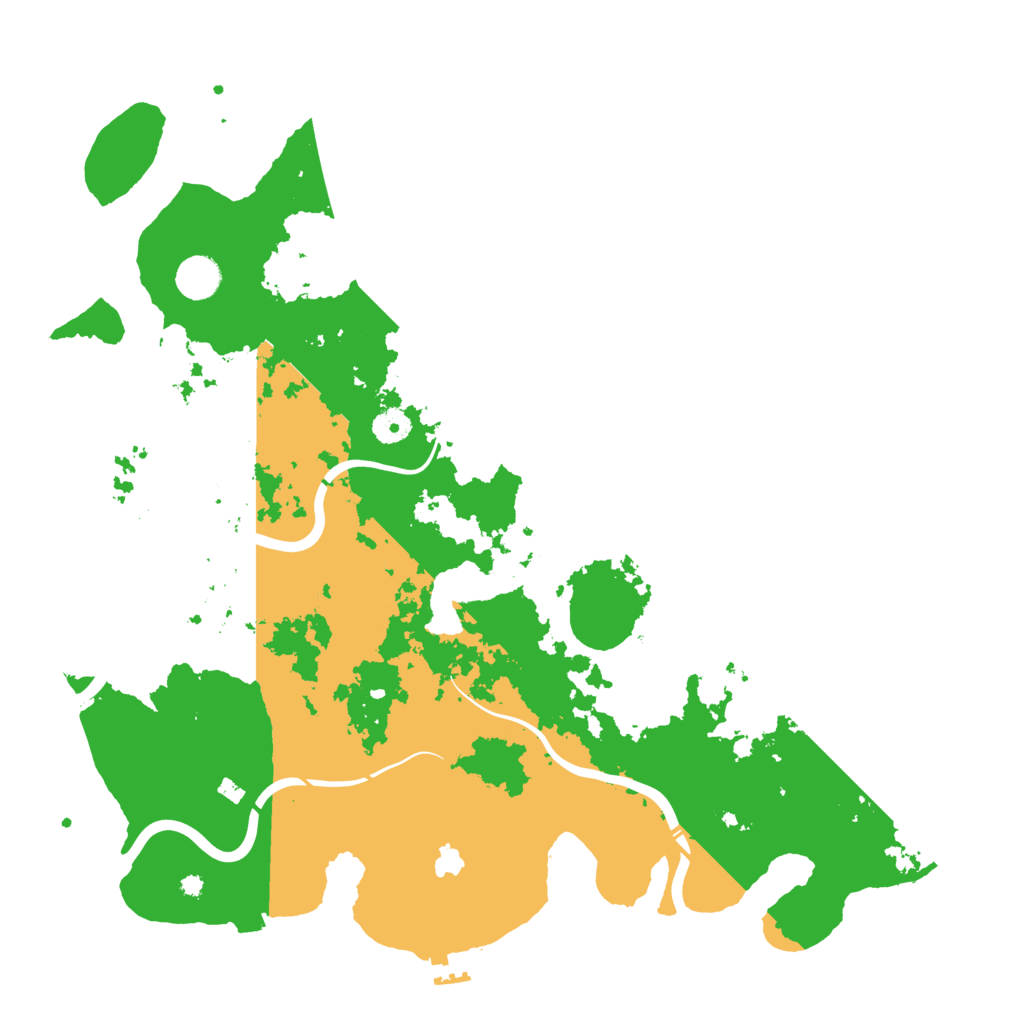 Biome Rust Map: Procedural Map, Size: 4250, Seed: 32852