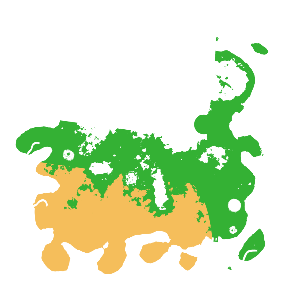Biome Rust Map: Procedural Map, Size: 4000, Seed: 338700555