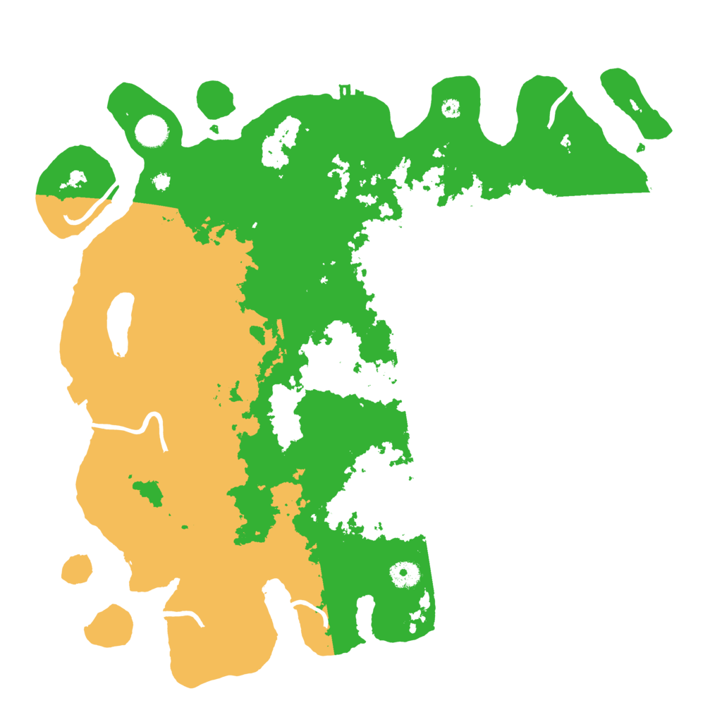 Biome Rust Map: Procedural Map, Size: 3900, Seed: 889