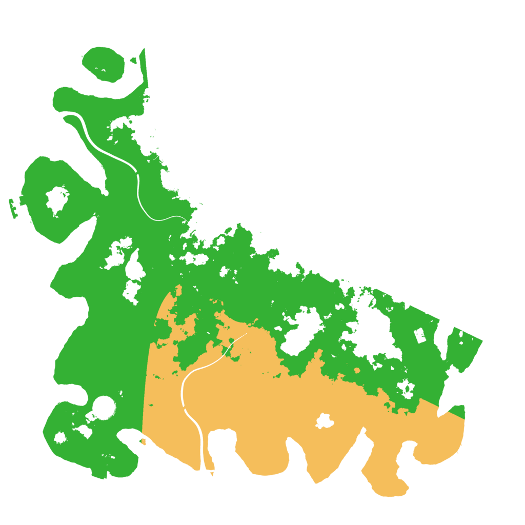 Biome Rust Map: Procedural Map, Size: 4000, Seed: 64212821