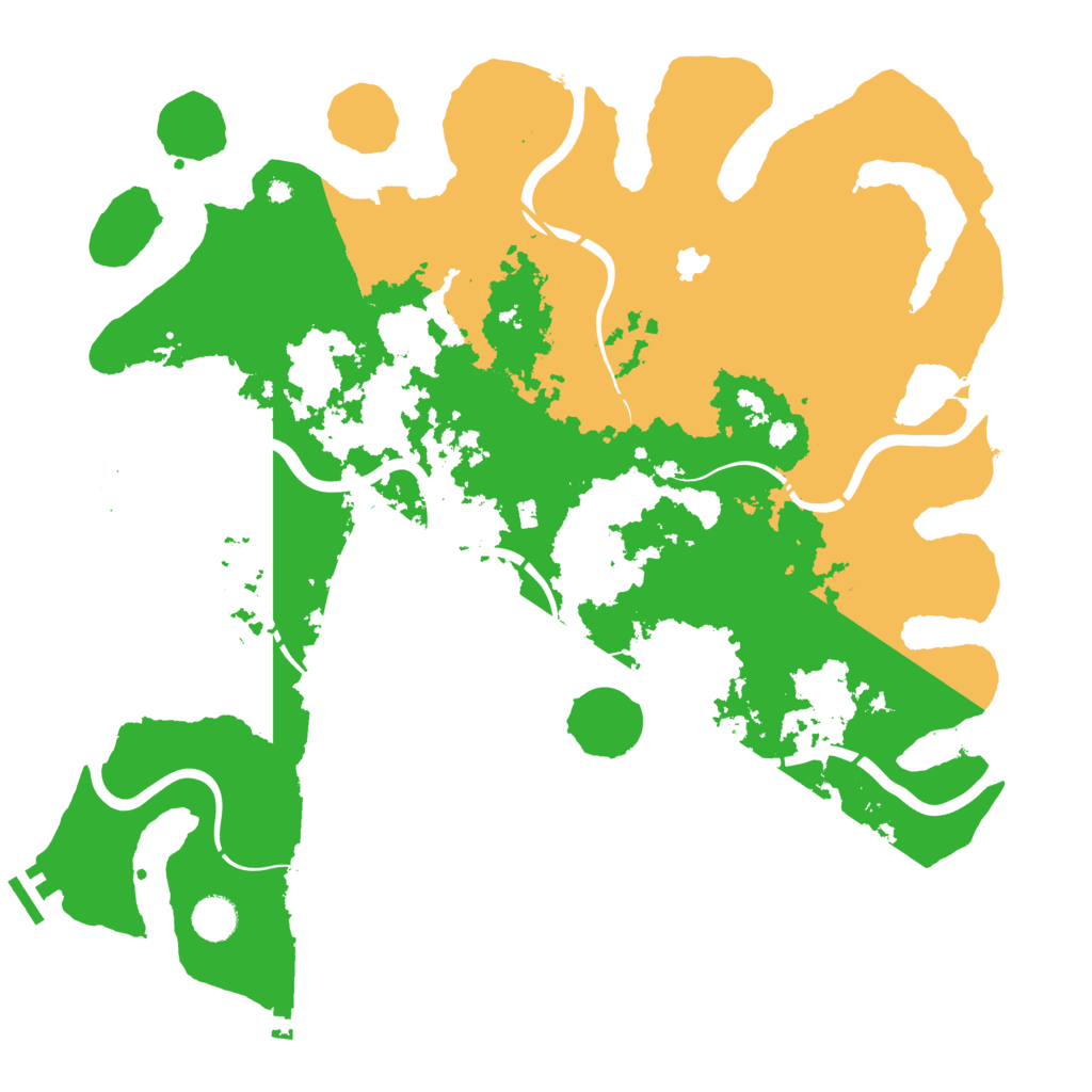 Biome Rust Map: Procedural Map, Size: 4250, Seed: 1992869543