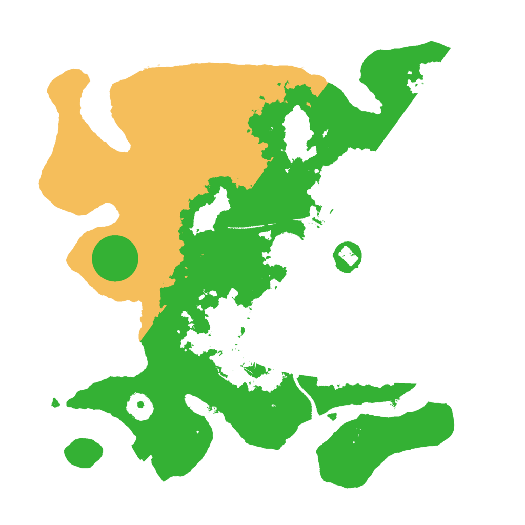 Biome Rust Map: Procedural Map, Size: 3000, Seed: 18218