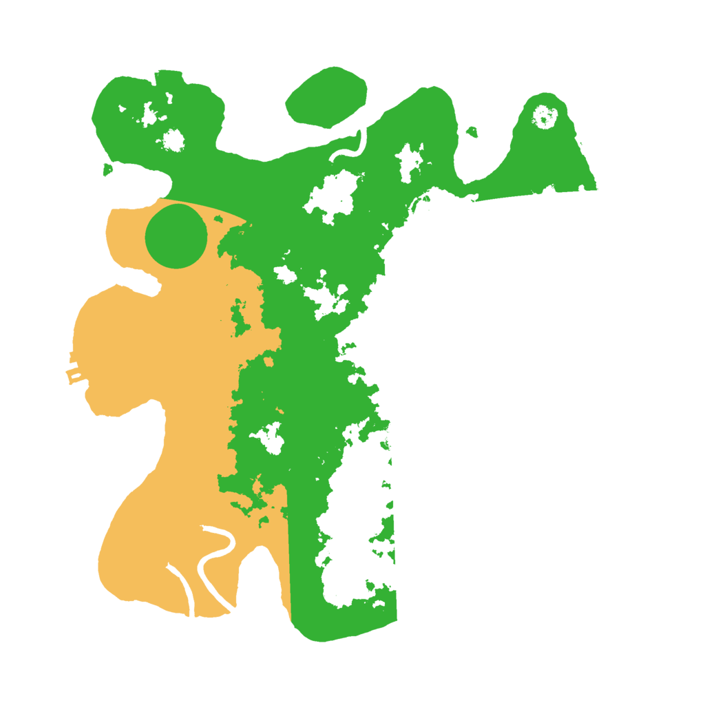 Biome Rust Map: Procedural Map, Size: 3000, Seed: 1442878824